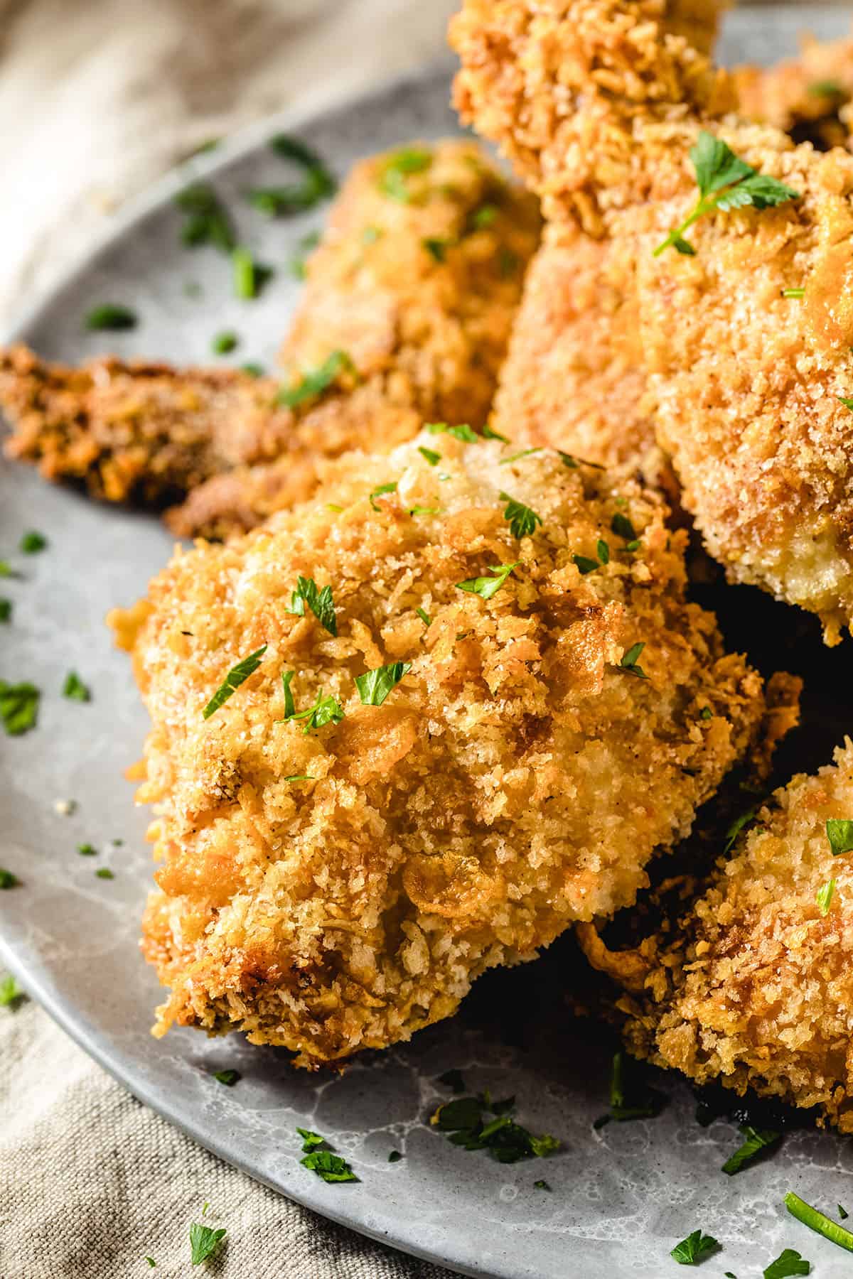 Easy Oven Fried Chicken: Juicy & Crunchy, No Deep Fry Mess